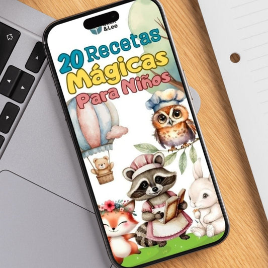“20 Recetas Mágicas para Niños” eBook Recetario Infantil y juegos