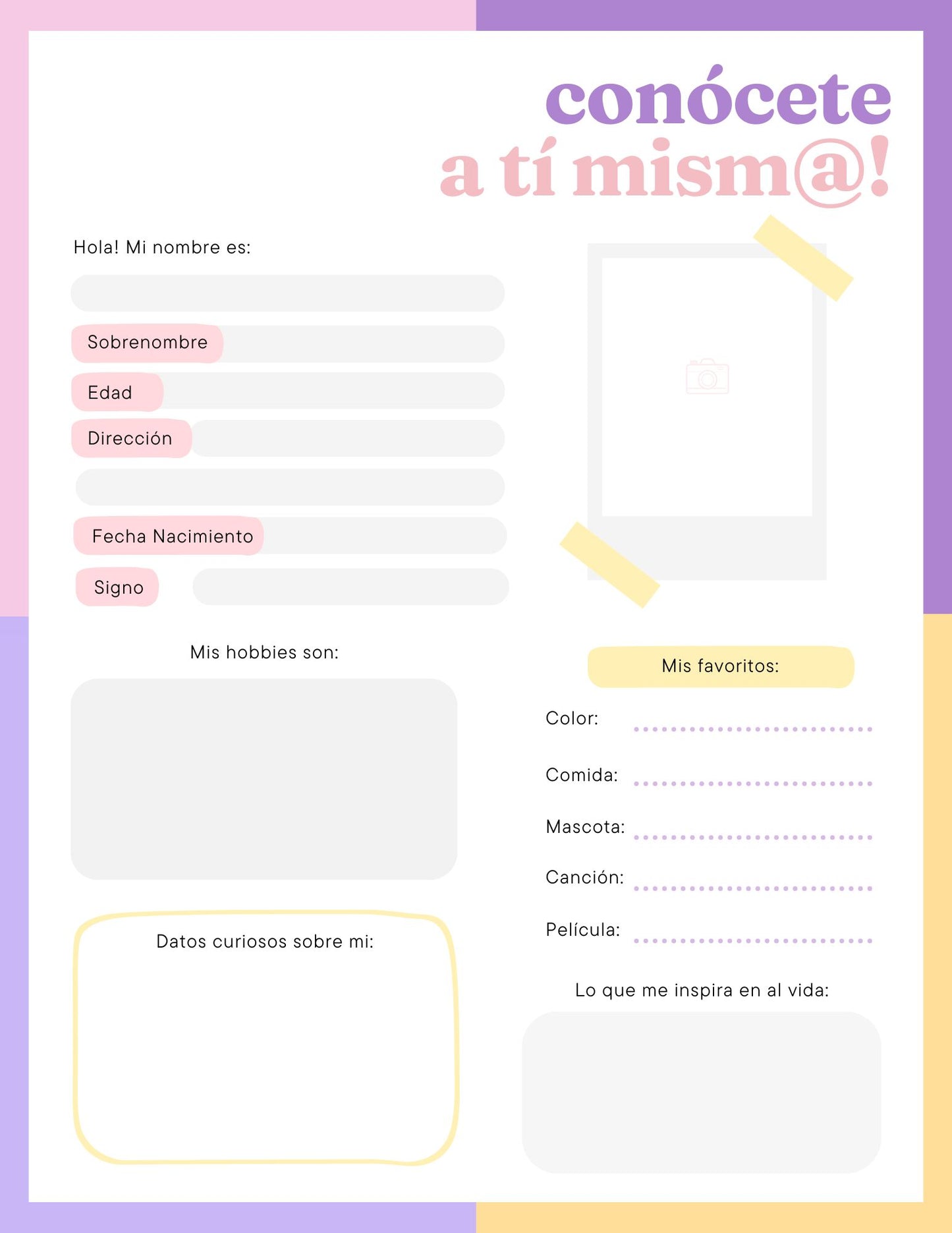 "Donde Habita mi Voz" Diario de Autoconocimiento y Expresión Personal