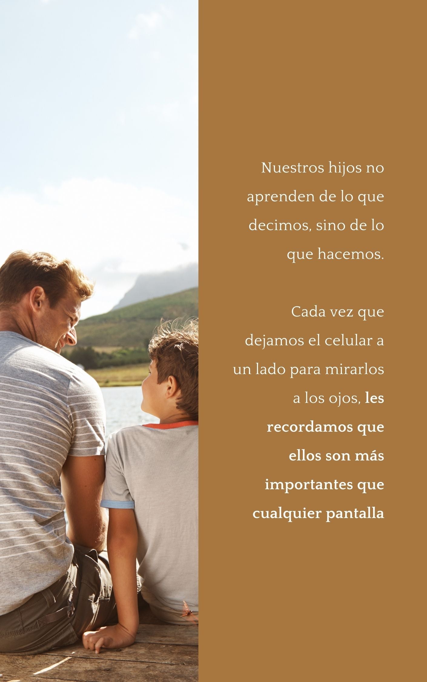Desconectados para conectar