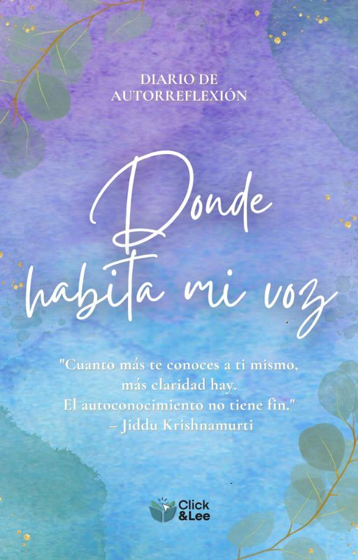 "Donde Habita mi Voz" Diario de Autoconocimiento y Expresión Personal