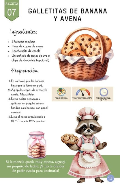 “20 Recetas Mágicas para Niños” eBook Recetario Infantil y juegos