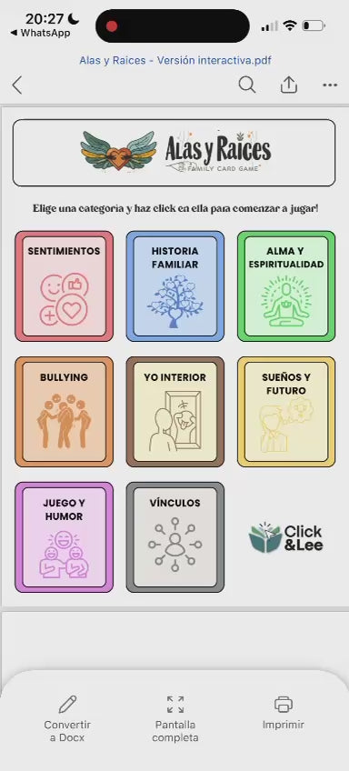 ALAS Y RAÍCES: 108 preguntas para conectar desde el alma con tus hijos