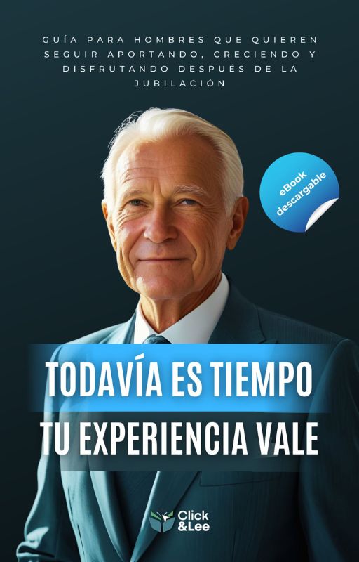 Todavía es tiempo, tu experiencia vale